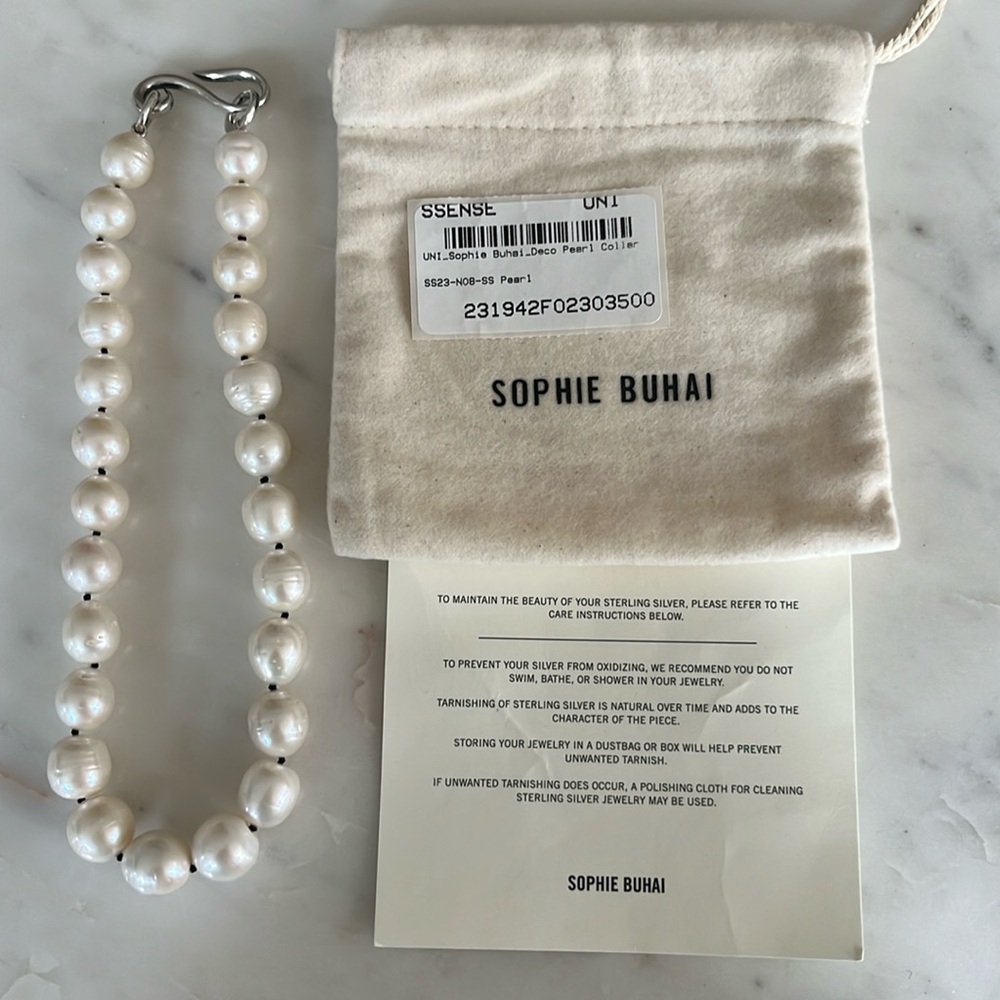 Final Price- No Offers! Sophie Buhai Freshwater Baroque Pearl Collar Necklace - Picture 6 of 13